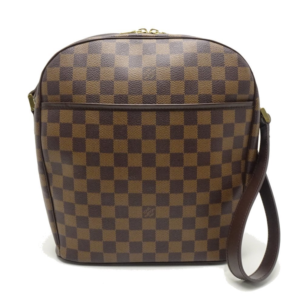 Louis Vuitton Damier Ipanema GM Ebene Shoulder Bag